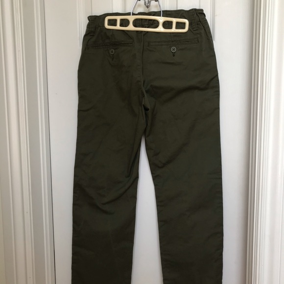 Gap Kids Boy size 14 army green style chino - Picture 2 of 8